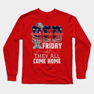 red friday military Long Sleeve T-Shirt